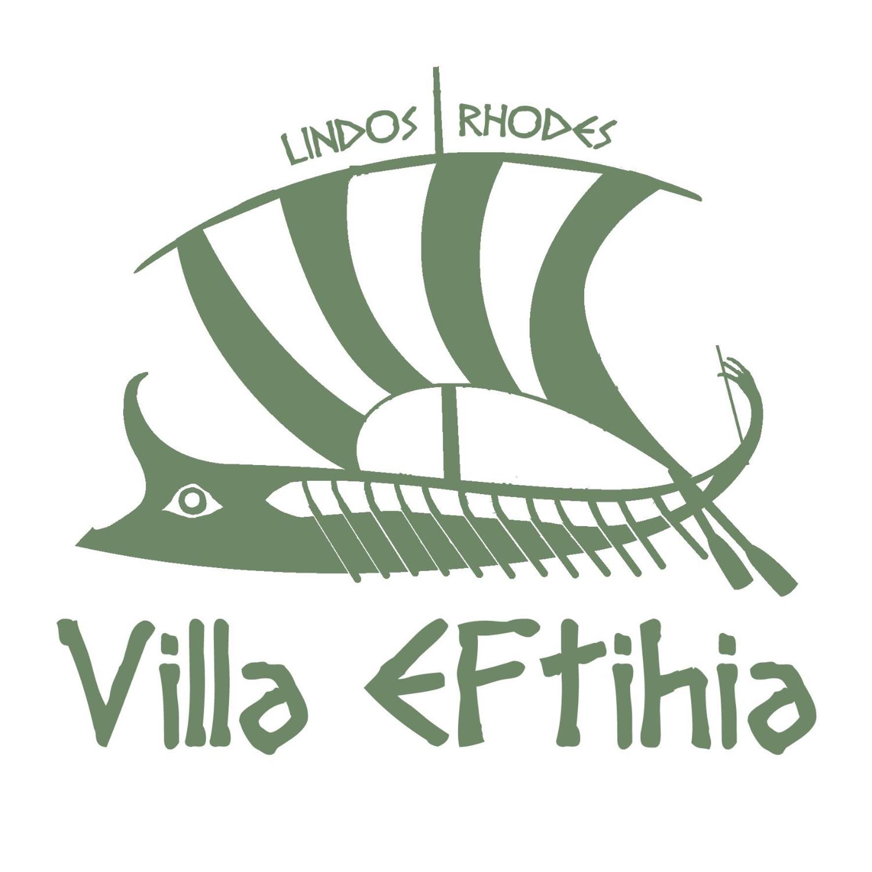 Villa Eftihia In Lindos Zewnętrze zdjęcie