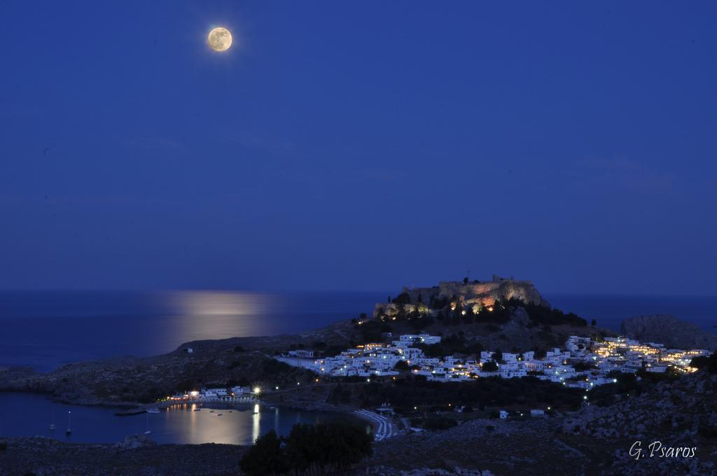 Villa Eftihia In Lindos Zewnętrze zdjęcie
