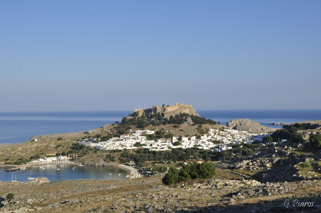Villa Eftihia In Lindos Zewnętrze zdjęcie