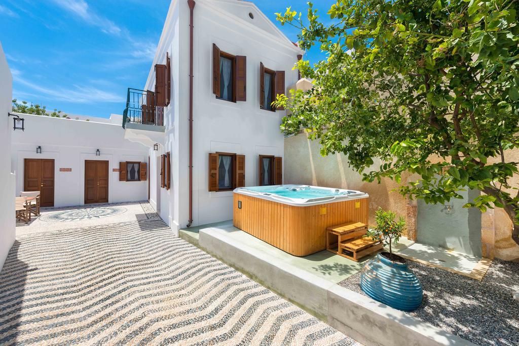 Villa Eftihia In Lindos Zewnętrze zdjęcie