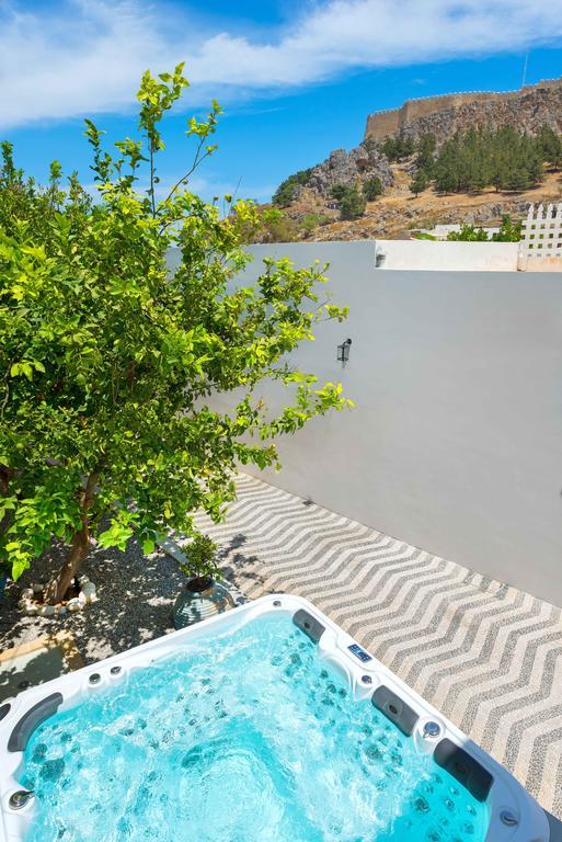 Villa Eftihia In Lindos Zewnętrze zdjęcie