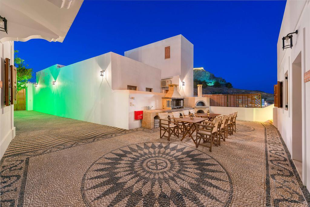 Villa Eftihia In Lindos Zewnętrze zdjęcie