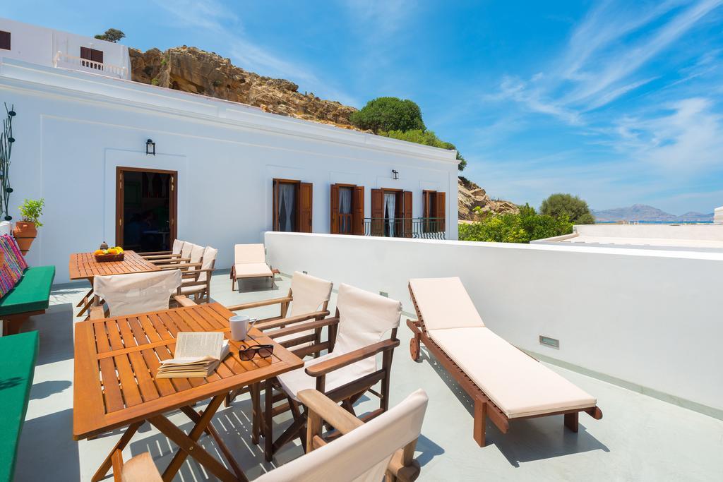 Villa Eftihia In Lindos Zewnętrze zdjęcie